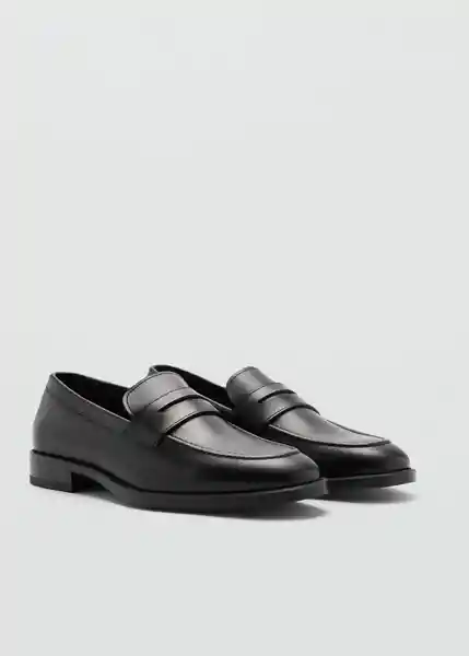 Zapato Estoril Negro Talla 41 Hombre Mango