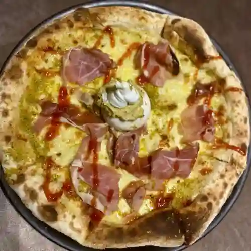 Pizza Impostor Di Burrata 4 Porciones