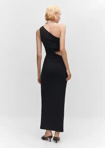 Vestido Venet Negro Talla S Mujer Mango