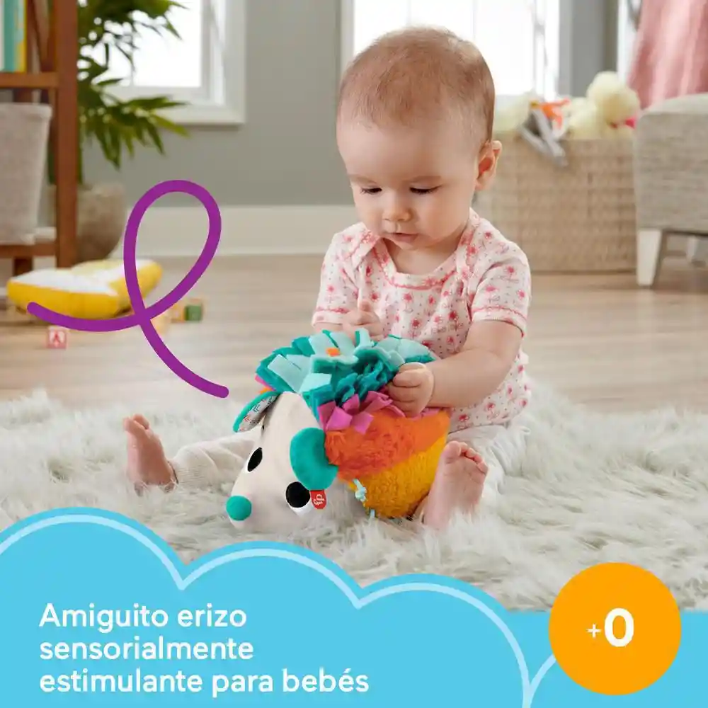 Fisher Price Juguete Erizo Estímulos y Juego