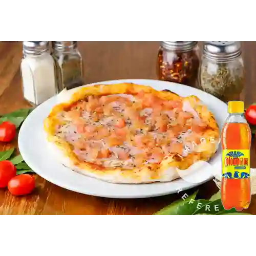 Combo pizza mediana + colombiana 15ml