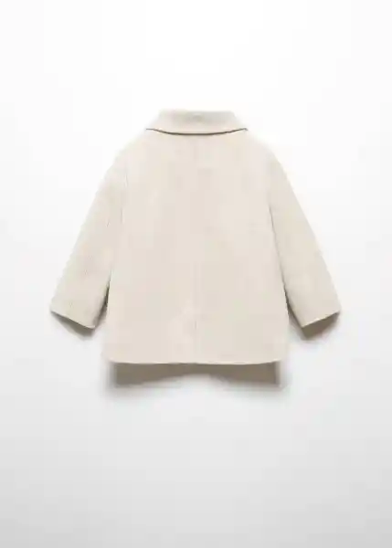 Abrigo Ennis Crudo Talla 71 Niña Mango