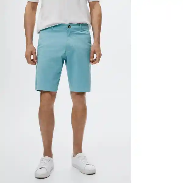 Bermudas Gracia Azul Talla 46 Hombre Mango