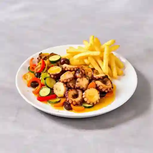 Pulpo Al Sarten