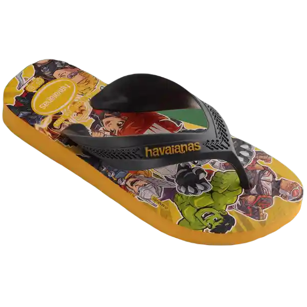 Sandalias Kids Max Marvel Naranja Citrus T. 36 4147006 Havaianas