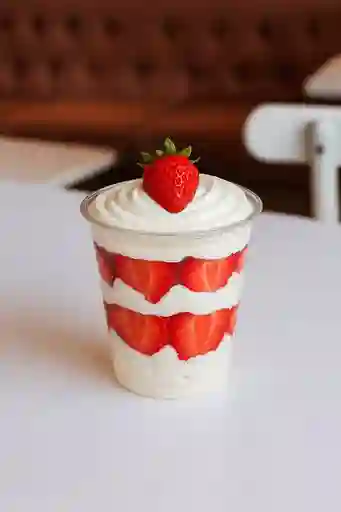 Fresas con Crema
