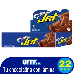 Jet Chocolate Tradicional 22 Unidades
