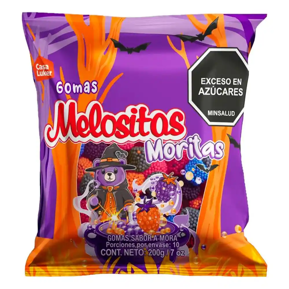 Gomas Melositas Mora Moritas (200 Gr)