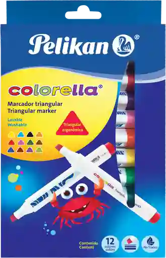 Pelikan  Marcador Colorella Tria X12U