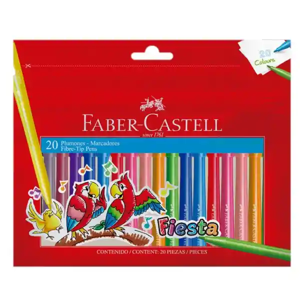 Faber Castell Marcadores / Plumones 12138