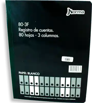 Norma Libro 3 Columnnas 14782