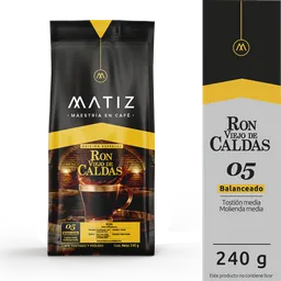 Matiz Café Ron 240 g