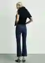 Jean Sienna Tejano Oscuro Talla 32 Mujer Mango
