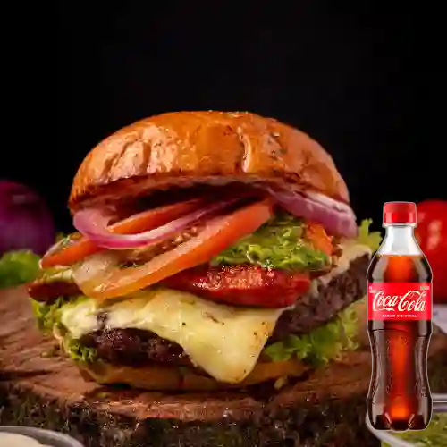 Combo Argenta Burger 🇦🇷 + Coca Cola Original 400 ml