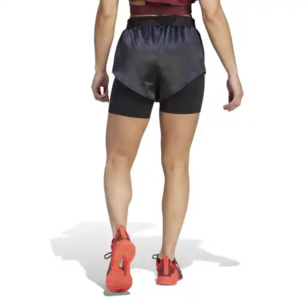 Adidas Short Power 2In1 Para Mujer Negro Talla S