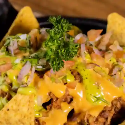 Nachos Americanos Carne Desmechada