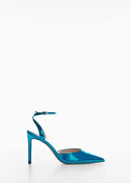 Zapatos Mint Azul Talla 42 Mujer Mango