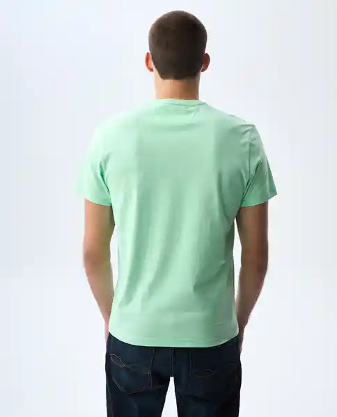 Camiseta Hombre Verde Talla M 841G000_VER130117 Americanino