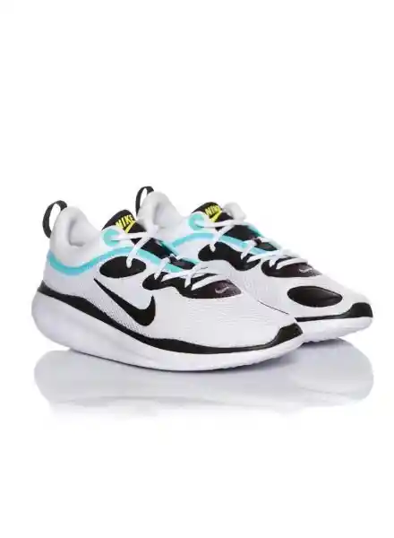 Nike Tenis Deportivos Para Hombre Color Blanco/Verde Talla 10