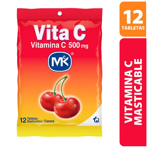 Vita C Mk Tableta Masticable Ereza Sobre X 12