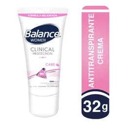 Balance Desodorante Crema Care Mujer Clinical Protection