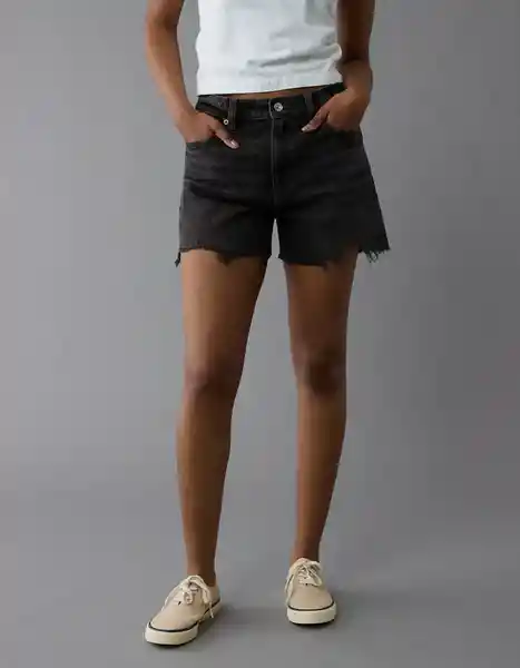 Short Mujer Negro Talla: 00 8243095 American Eagle