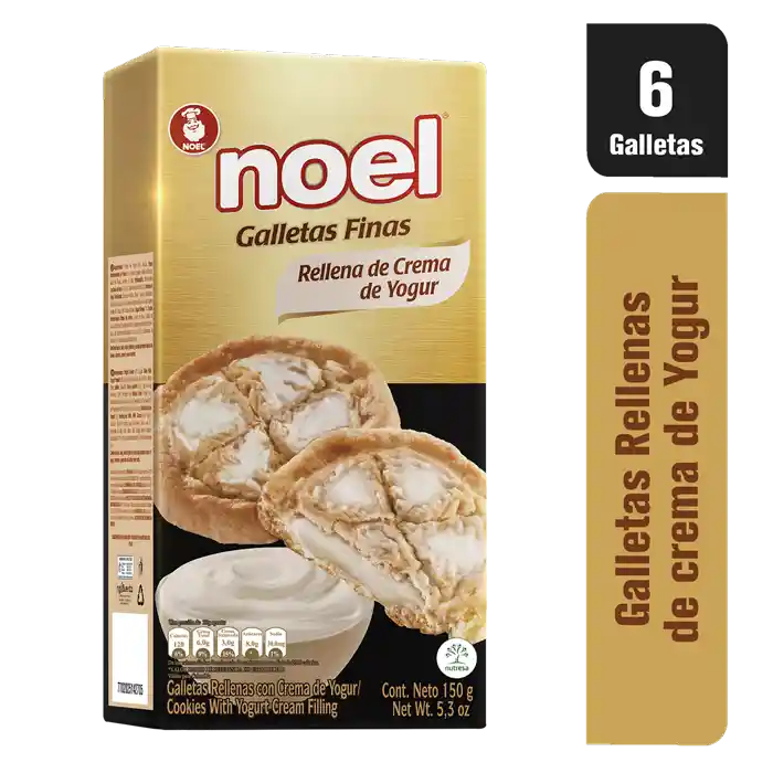 Noel Galletas Rellenas de Yogur