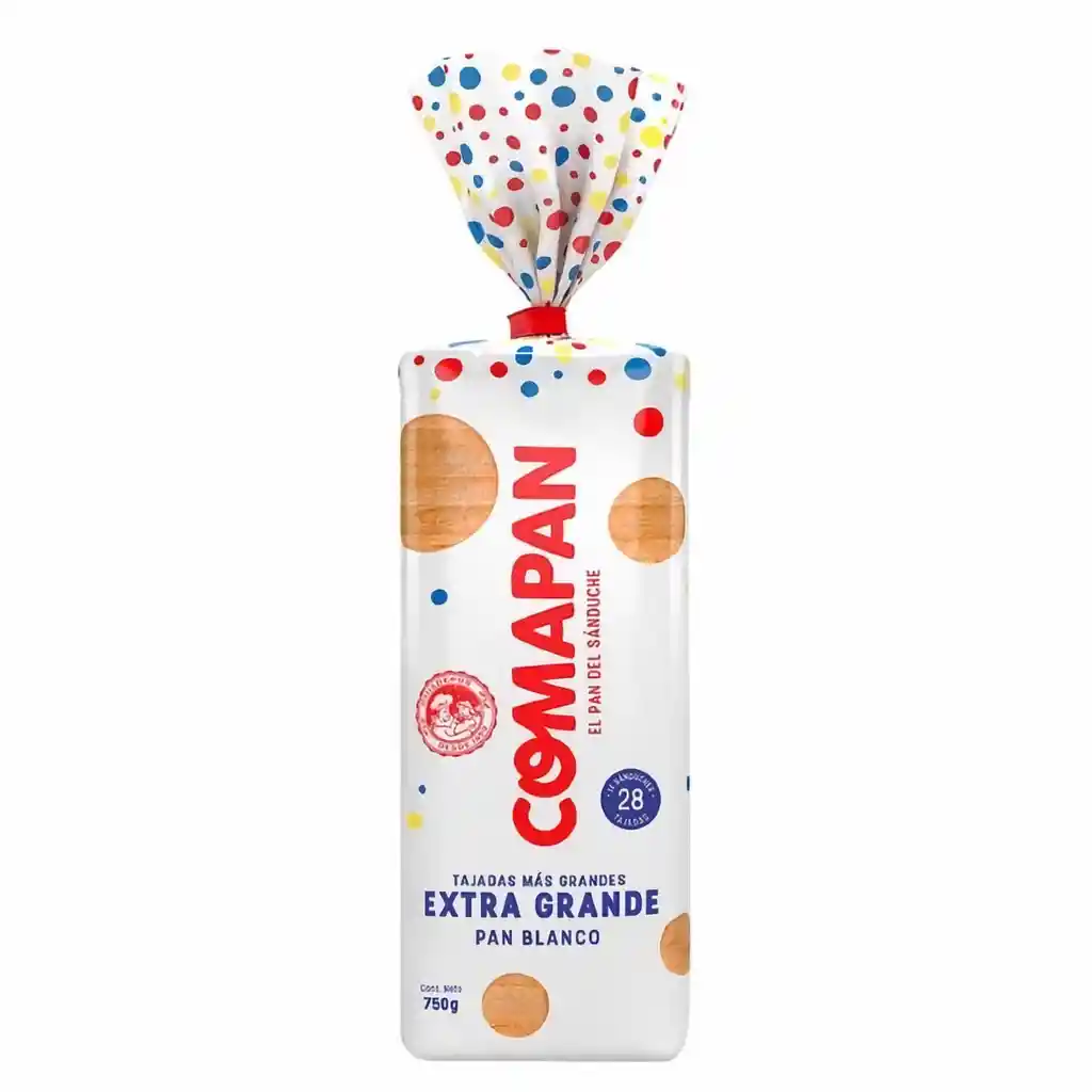 Comapan Pan Blanco Extra Grande