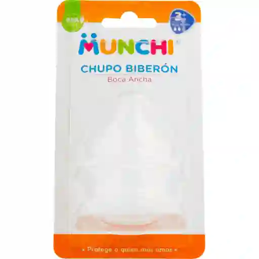 Munchi Chupo Para Biberón Boca Ancha