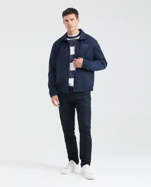 Chaqueta High Neck Azul Medianoche Ultra Oscuro M Chevignon