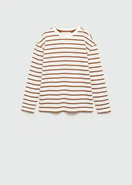 Camiseta Lucky Caramelo Talla 06 Niños Mango