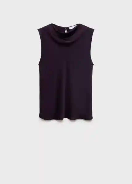 Blusa Mart Burdeos Talla L Mujer Mango
