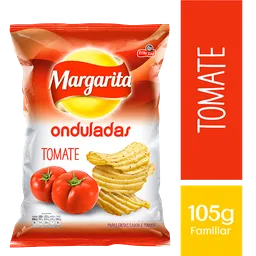 Margarita Papas Onduladas Sabor a Tomate