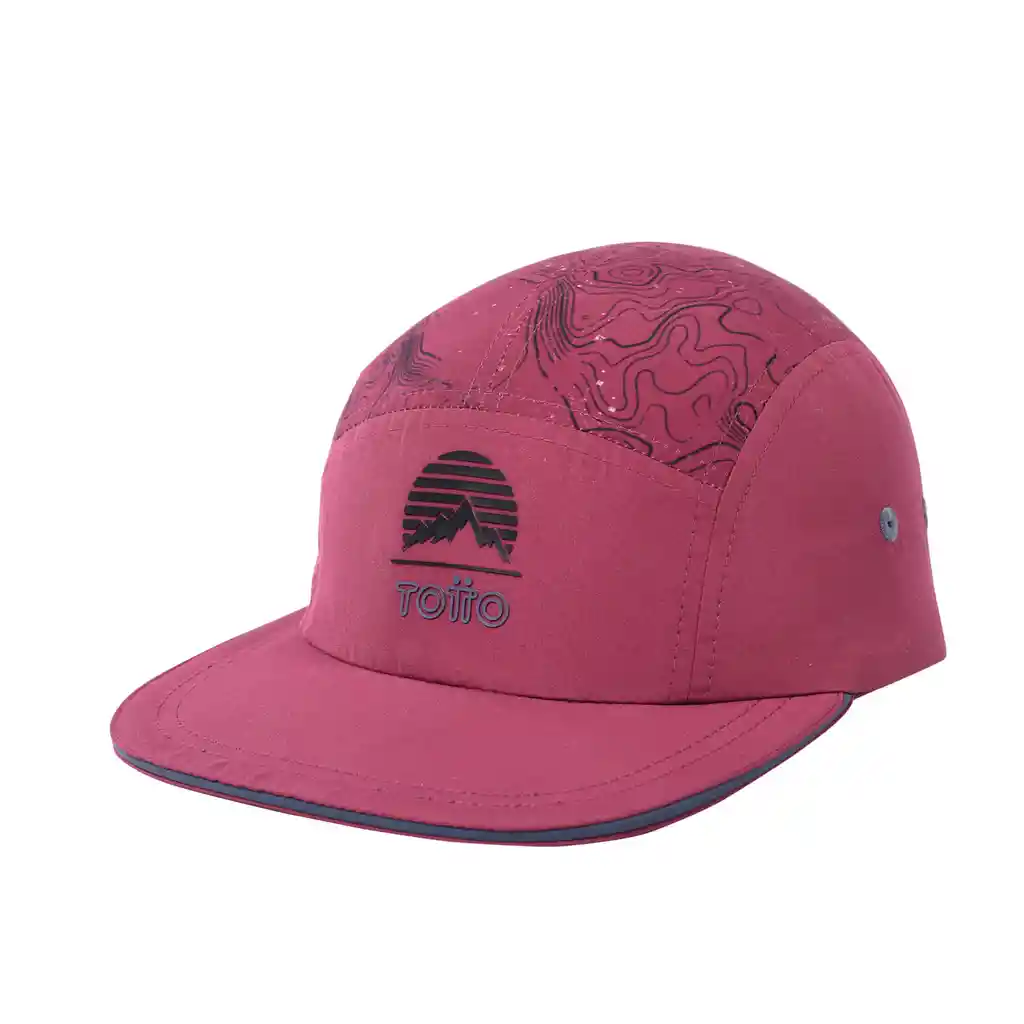Gorra Plana Mujer Outty Rosada