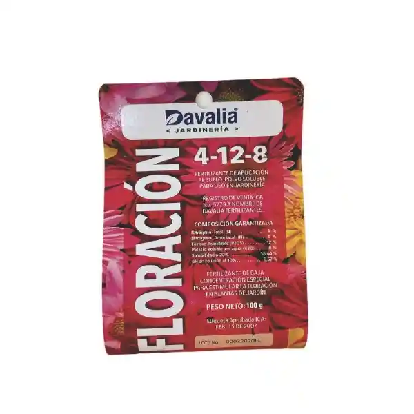 Davalia Fertilizante Floración