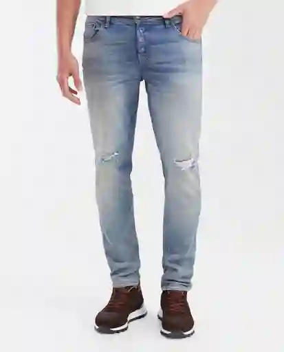 Jean Súper Slim-Rider Azul Cristalino Claro T 32/32 Chevignon