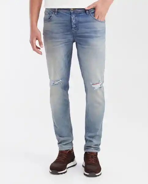 Jean Súper Slim-Rider Azul Cristalino Claro T 32/32 Chevignon