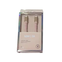 Cable de Carga Rosa Serie Miniso
