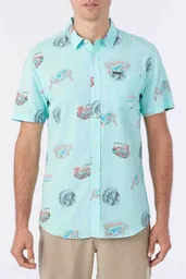 Camisa Manga Corta Modern Fit Artist Oasis Eco Hombre