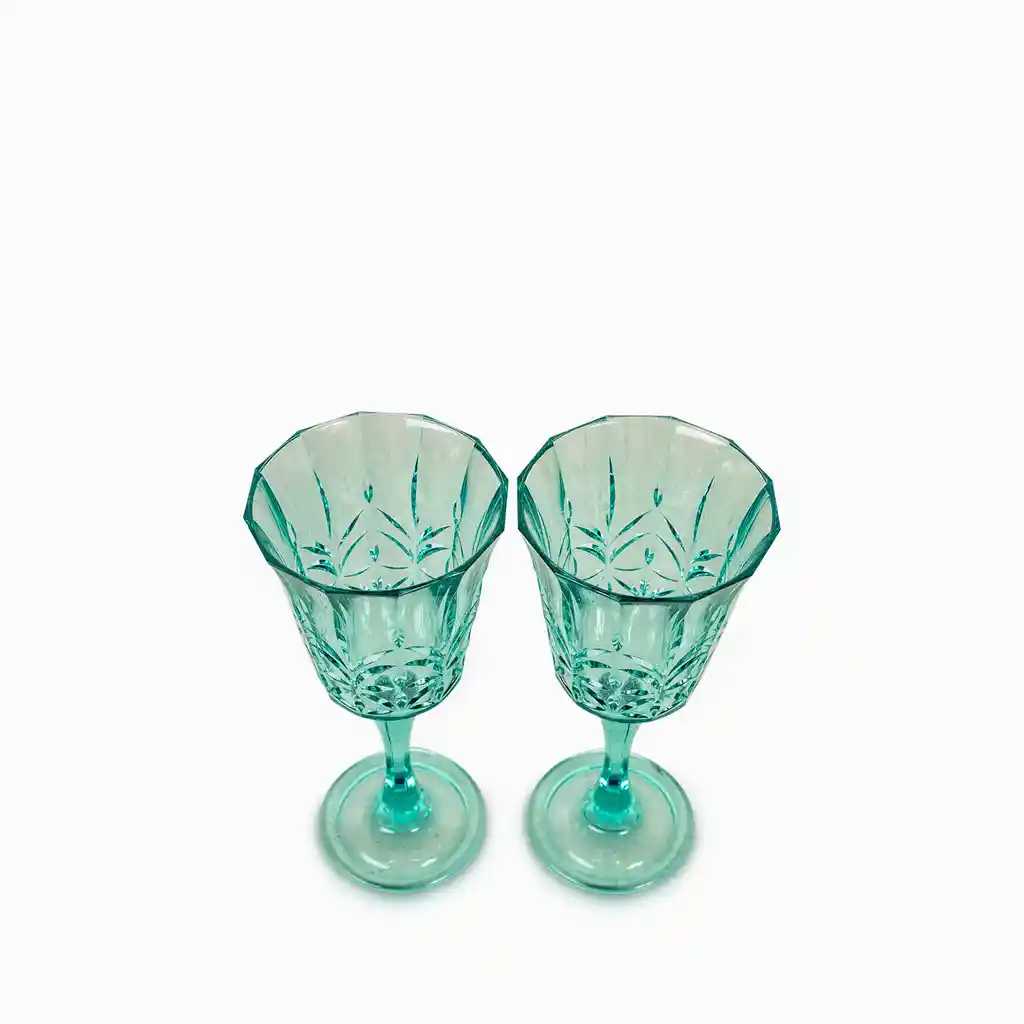 Set Copa Agata Azul Ambiente Gourmet