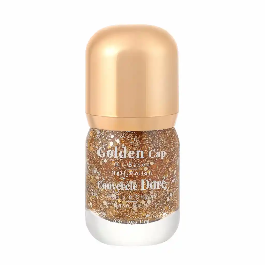 Miniso Esmalte Para Uñas a Base de Aceite Dorado Brillante 22