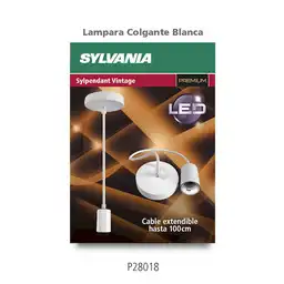 Sylvania Lampara Colgante Blanca