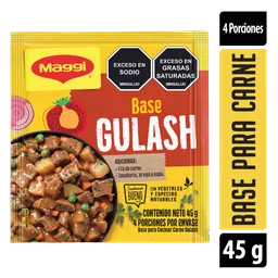 Base MAGGI para carne Gulash x 45g