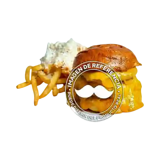 Hamburguesa Doble Carne con Papa