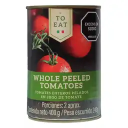 Tomate To Eat Marca Exclusiva Enlatado (400 Gr)