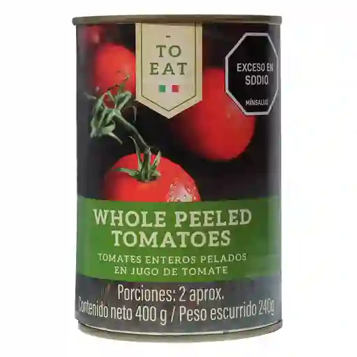 Tomate To Eat Marca Exclusiva Enlatado (400 Gr)