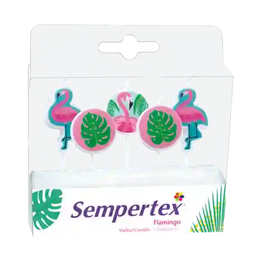 Sempertex Velita Flamingo X 5