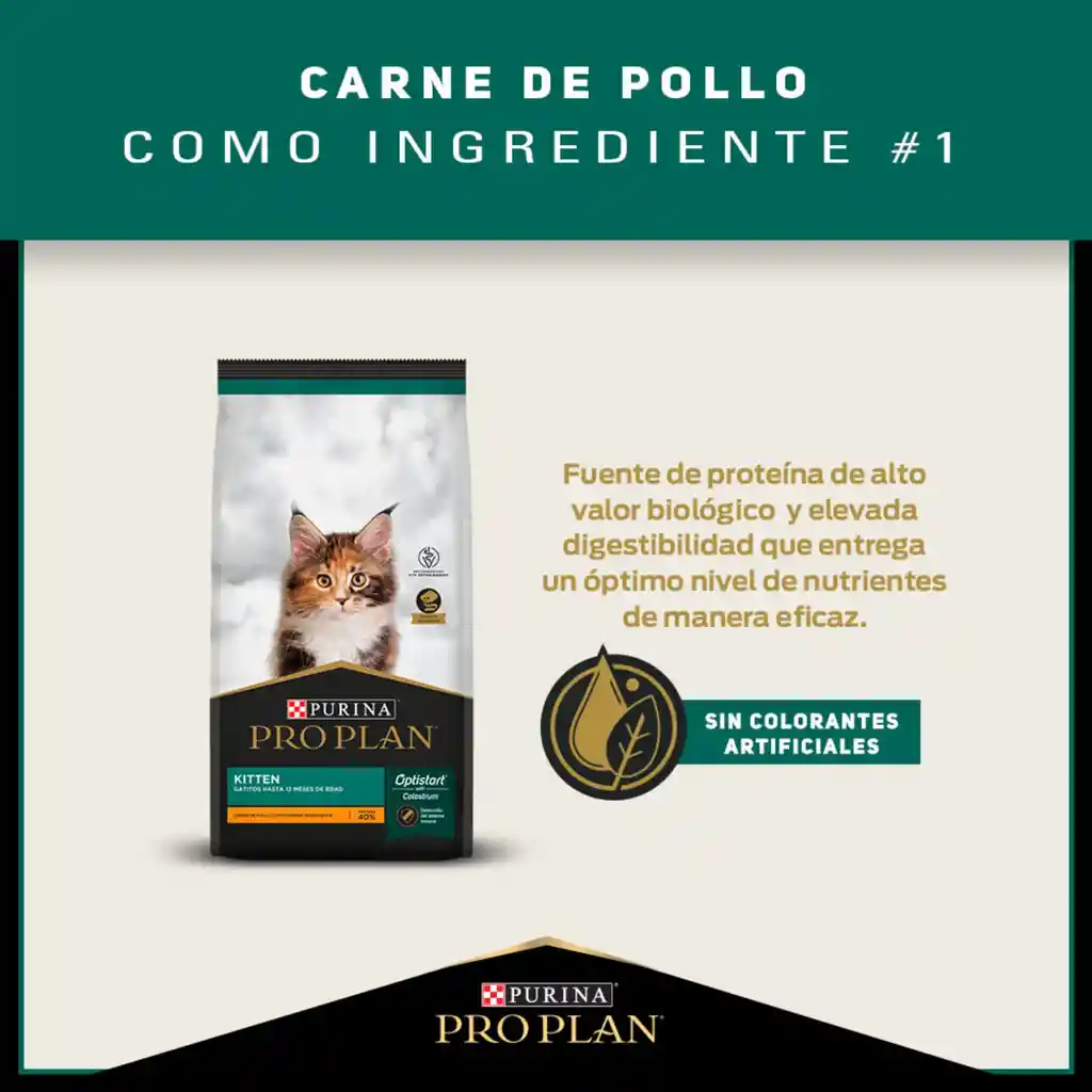Comida para Gatitos Purina Pro Plan x 3 kg