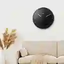 Braun Reloj de Pared Grande Análogo Negro