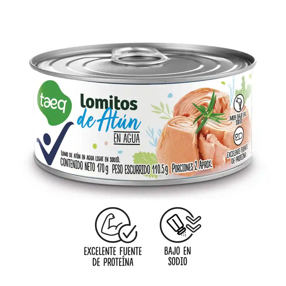 Atún Taeq en Agua (170 Gr)